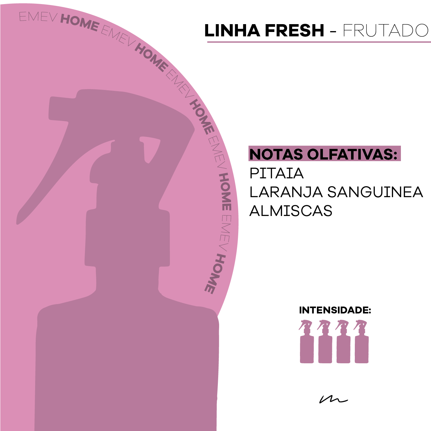 Água Perfumada - LINHA FRESH - Frutado