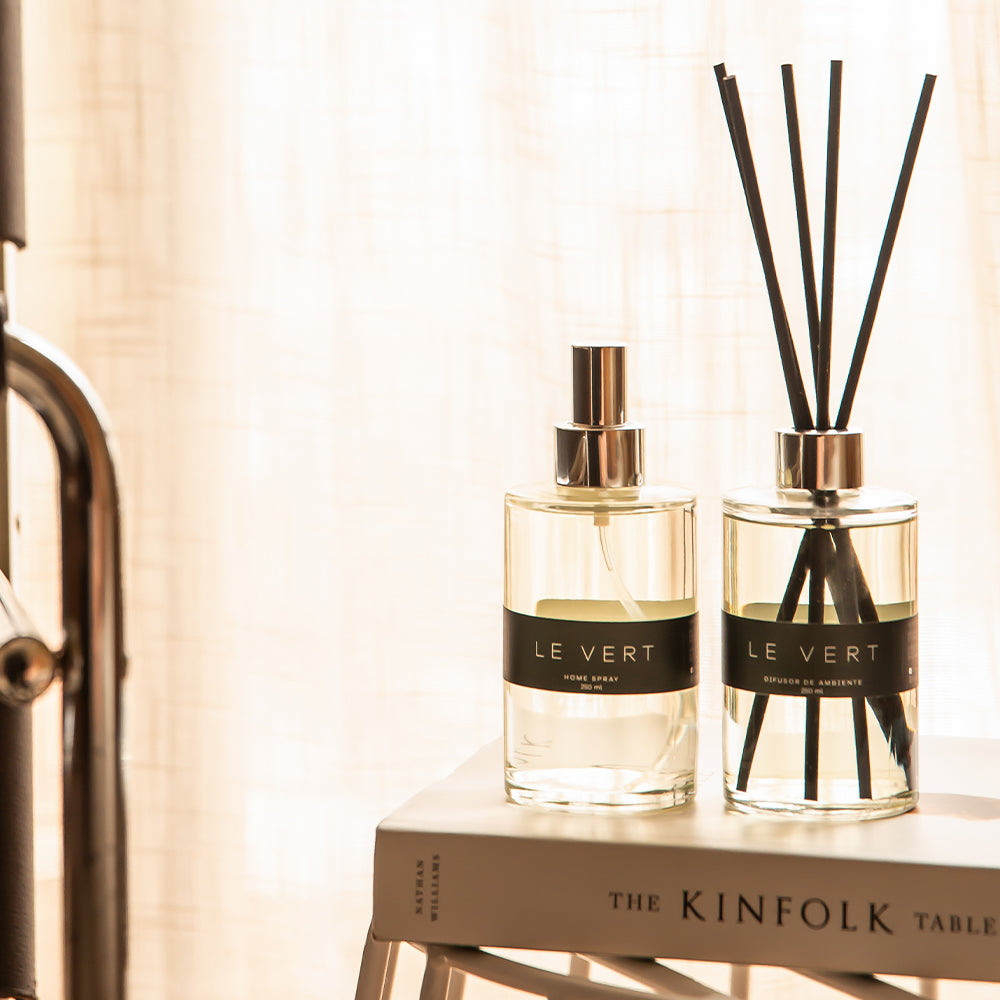 Kit Home Spray + Difusor de Ambiente - Linha Le Vert