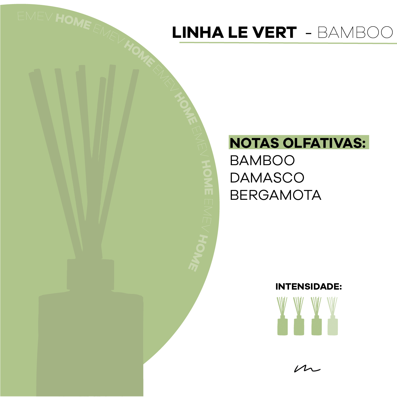Difusor de Ambiente - Le Vert - Bamboo