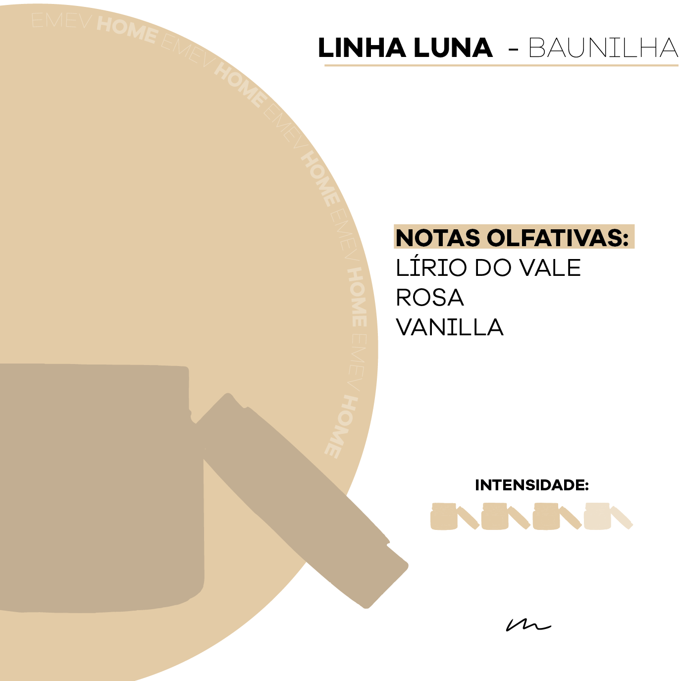 Vela Aromática - Luna 180g