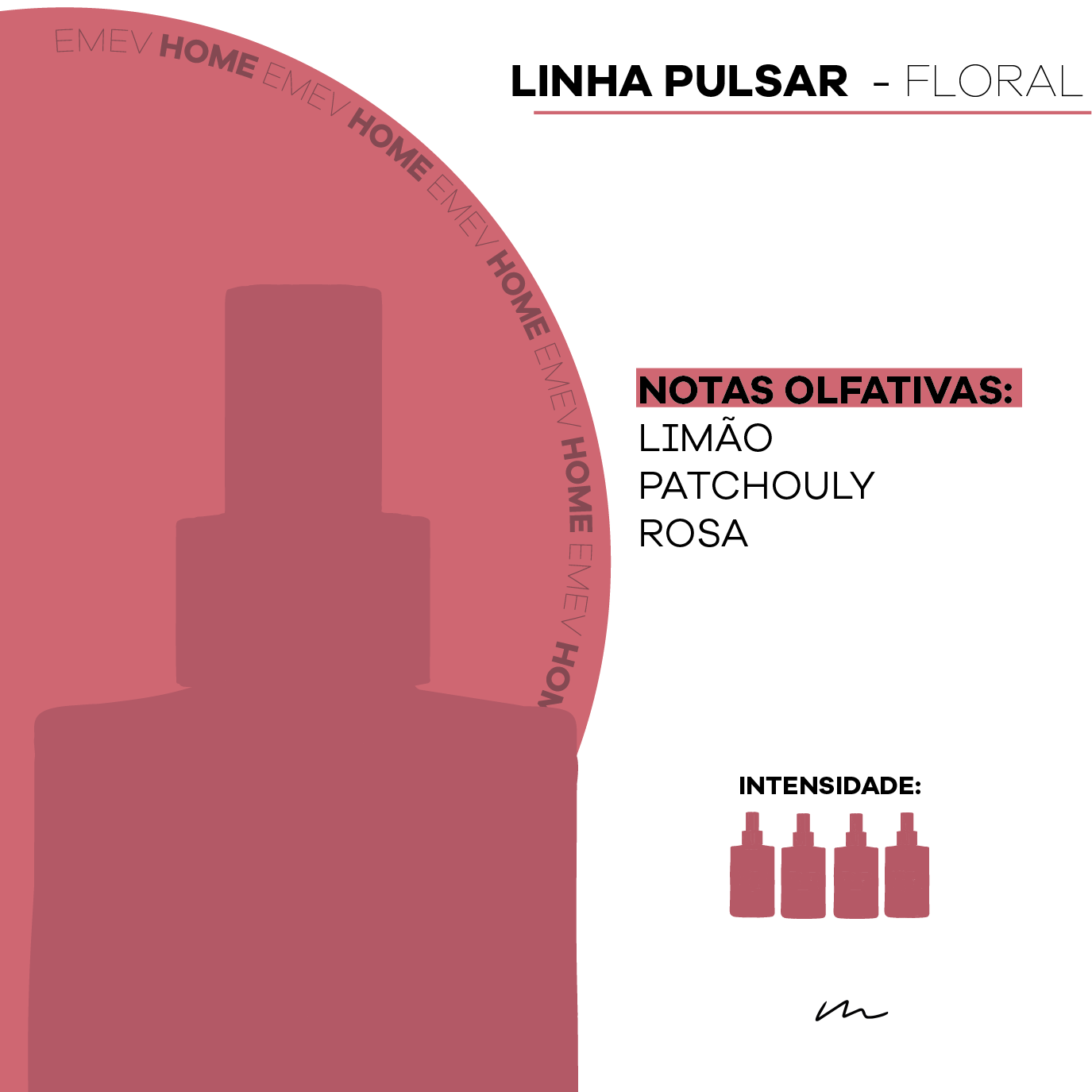 Home Spray - Linha Pulsar - Floral