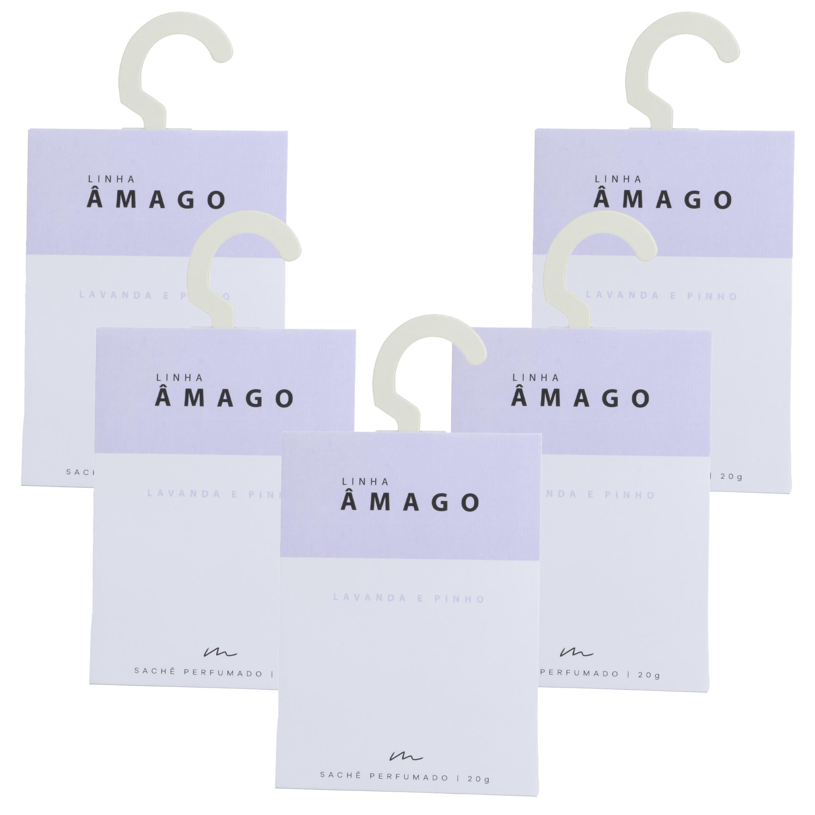 Kit Sachê Perfumado - Linha Âmago 5 unidades - 20g