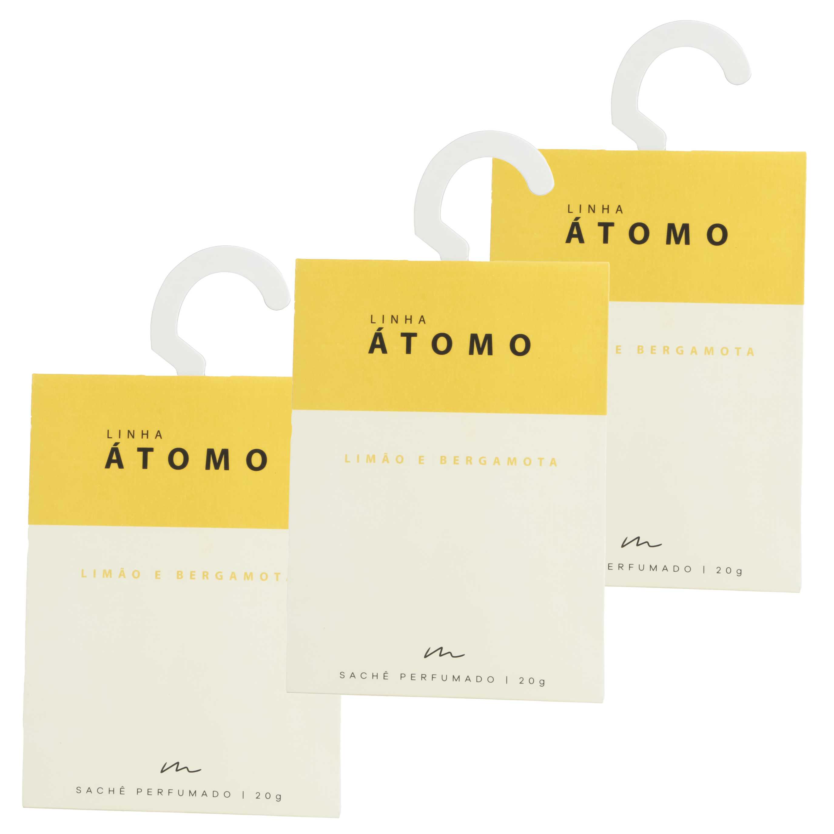 Kit Sachê Perfumado - Linha Átomo - 3 Unidades 20g