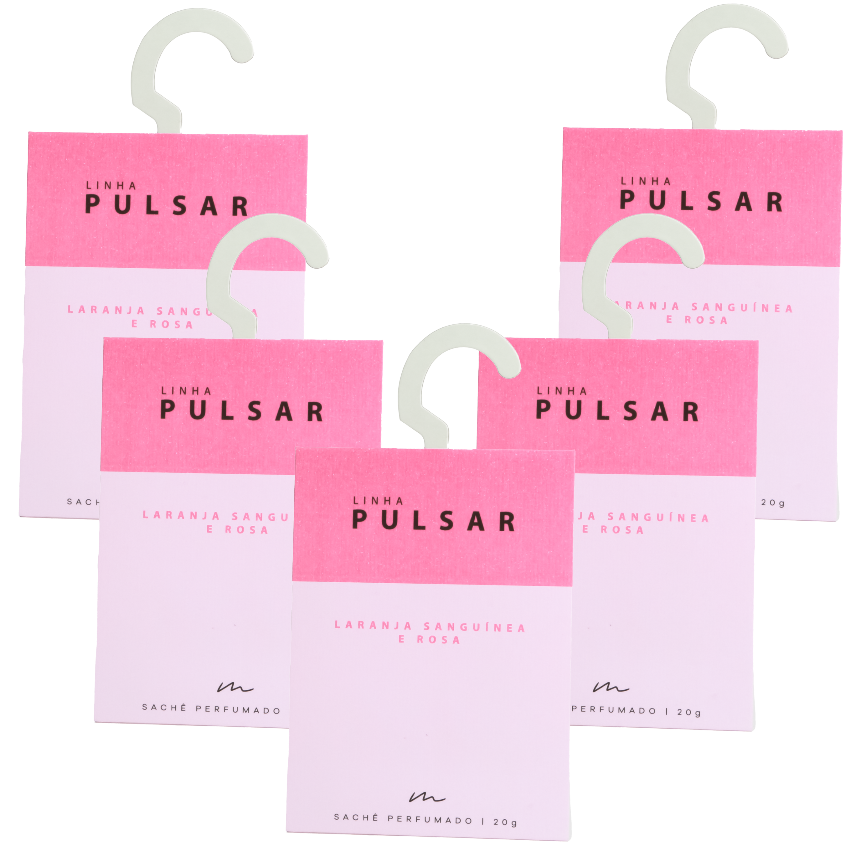 Kit Sachê Perfumado - Linha Pulsar 5 unidades - 20g