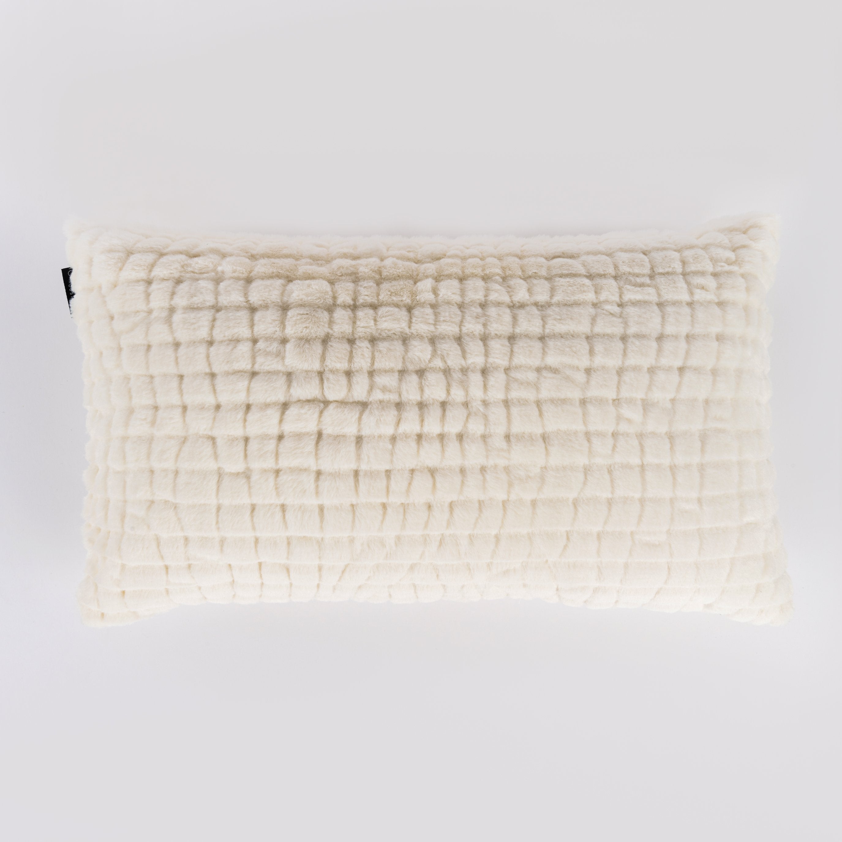 Capa de Almofada Pelúcia Mini - Off White