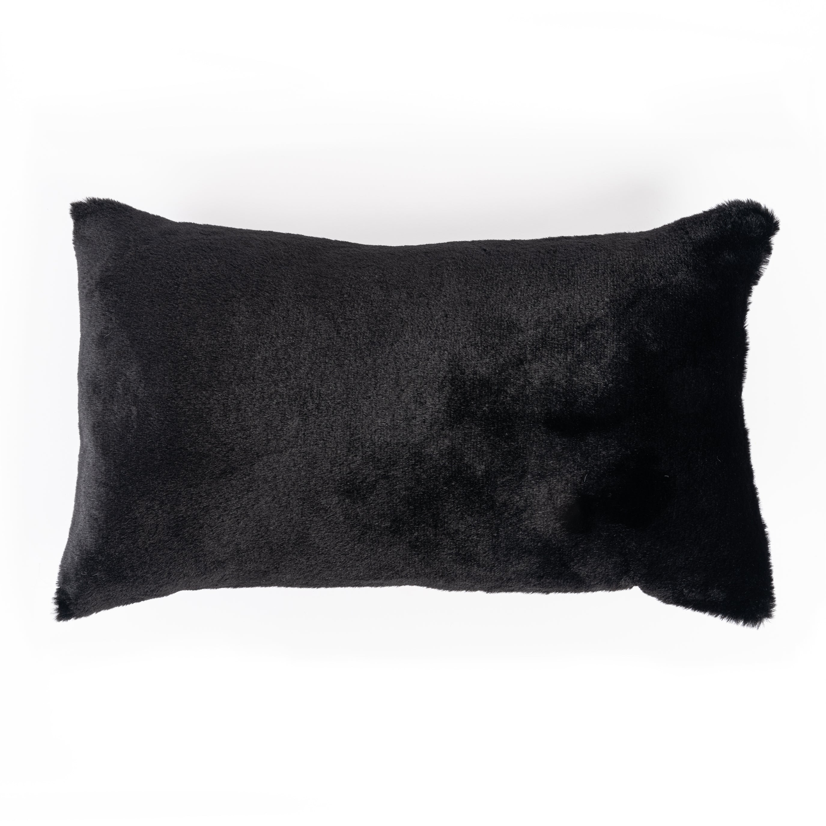 Capa de Almofada Plush Black Mini