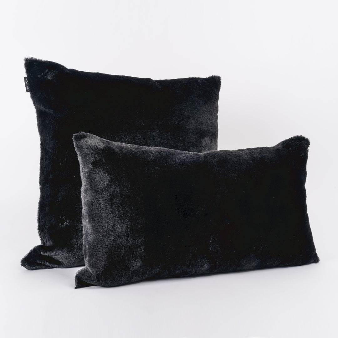 kit Capa de Almofada Plush Black Mini + Plush Black