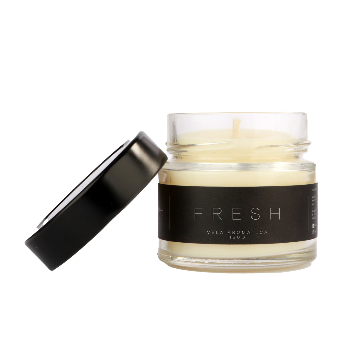 Kit Difusor de Ambiente + Vela Aromática - Linha Fresh