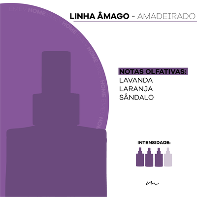 Home Spray - Linha Âmago - Amadeirado