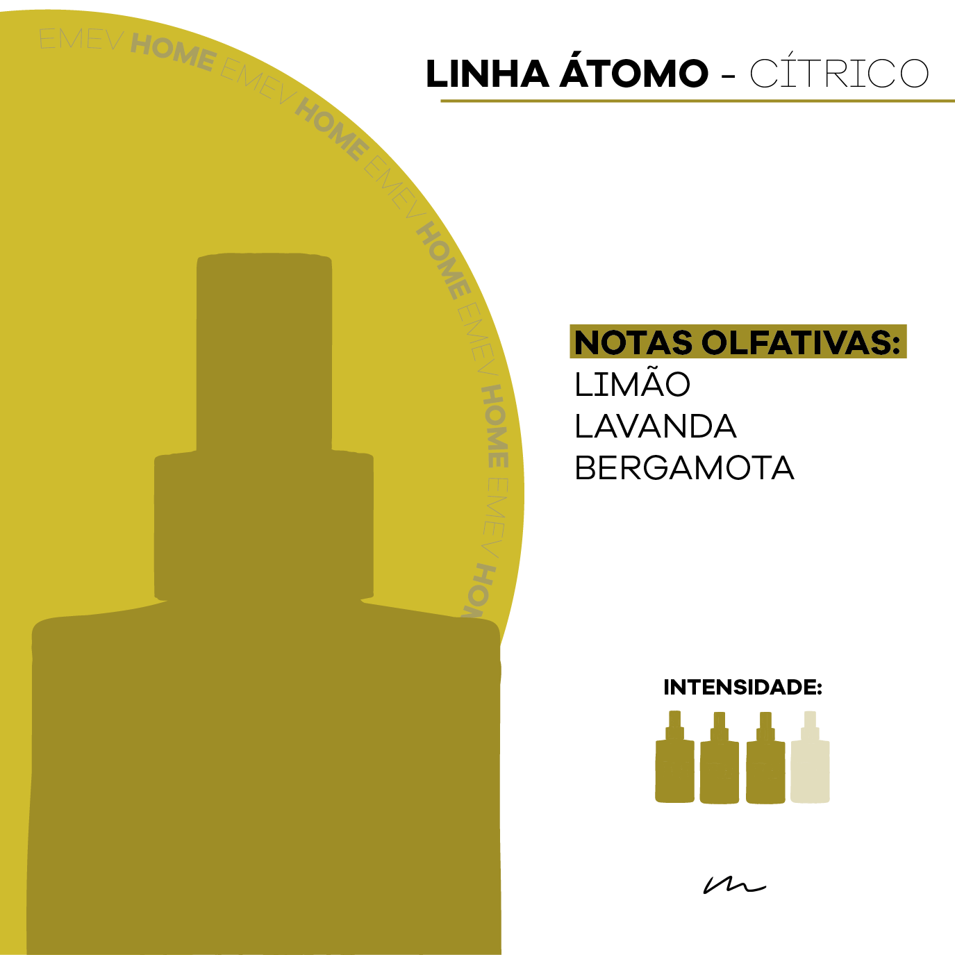 Home Spray - Linha Átomo - Cítrico
