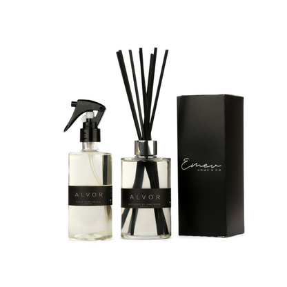 Kit Água Perfumada + Difusor de Ambiente - Linha Alvor - Pera