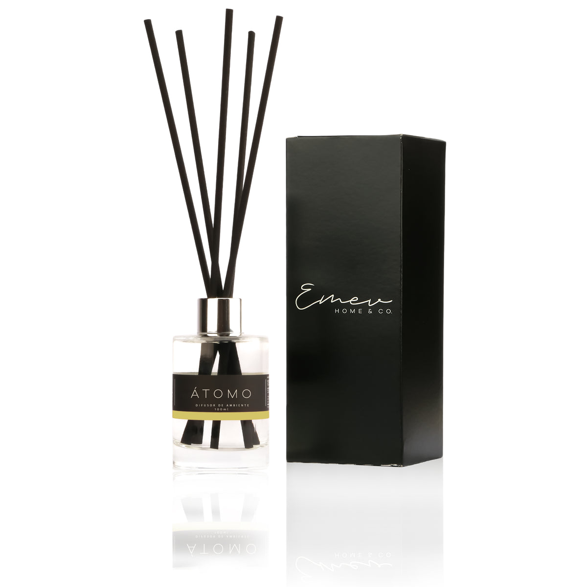 Kit Difusor de Ambiente + Água Perfumada - Linha Átomo
