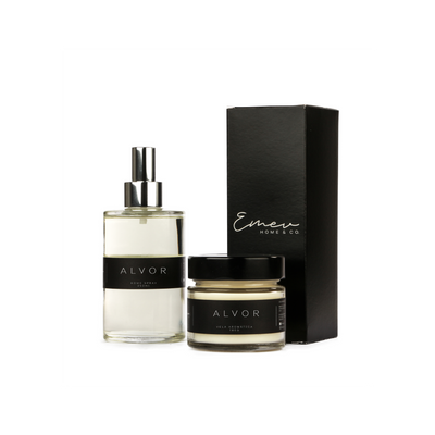 Kit Home Spray + Vela Aromática - Linha Alvor - Pera