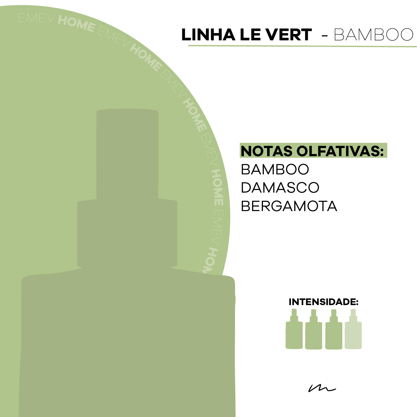 Home Spray - Linha Le Vert - Bamboo