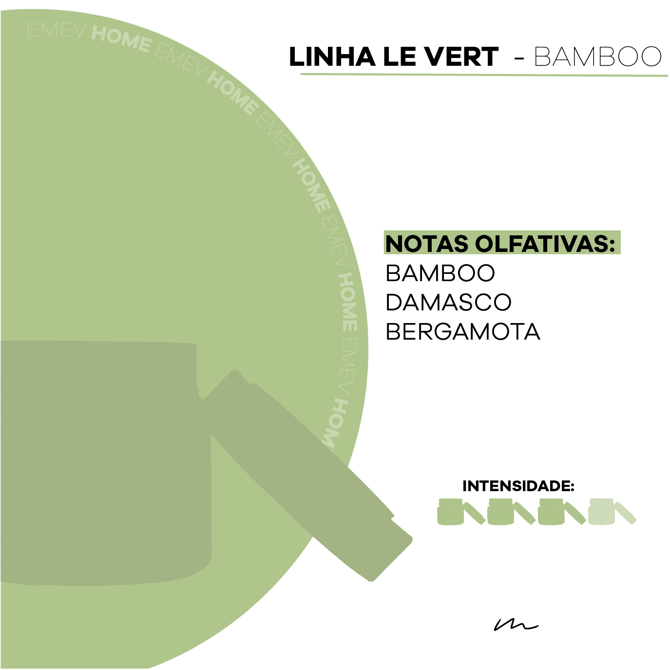 Vela Aromática - Le Vert 180g