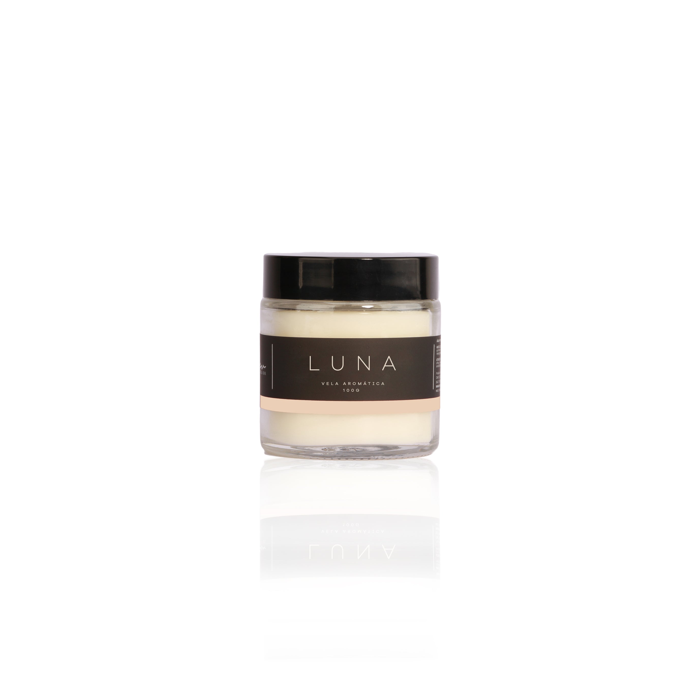 Vela Aromática - Linha Luna - Baunilha