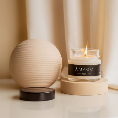 Vela Aromática - Linha Âmago - Amadeirado