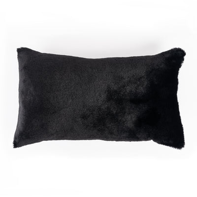 Capa de Almofada Plush Black Mini