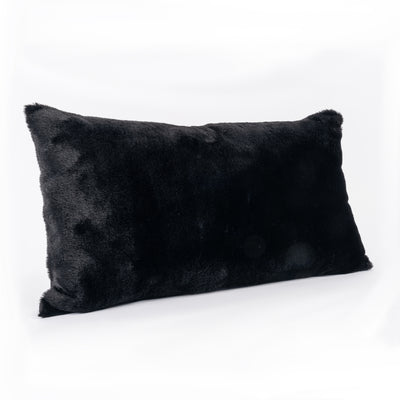 Kit Capa de Almofada Tweed + Plush Black Mini
