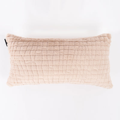 Kit Capa de Almofada Pelúcia Off White + Pelúcia Nude + Pelúcia Nude Mini